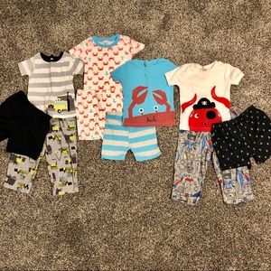 3 sets of 24 mo. pajamas. Carter’s brand LIKE NEW!